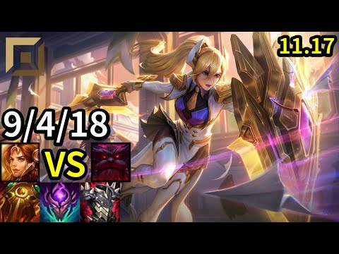Leona Top vs Ornn - KR Master | Patch 11.17