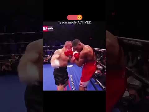 Avtandil Khurtsidze Switched To Tyson Mode #shorts #miketyson #khurtsidze #beastmode