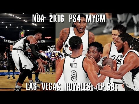 NBA 2K16 PS4 Las Vegas MYGM - BEST RECORD IN NBA HISTORY 75 WIN SEASON!??? (EP.58)