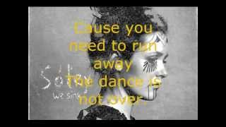 Sóley - Dance lyrics on screen