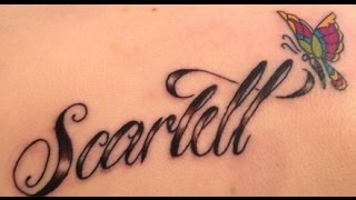 scarred but smarter/another scarlet butterfly