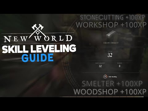 How To Level Up Workshop, Smelter And Woodworking In New World Quick