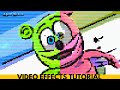 VIDEO TUTORIAL 8 BIT Gummy Bear Gummibär Song TAGALOG PARODY IN DIFFERENT Effects PART 2