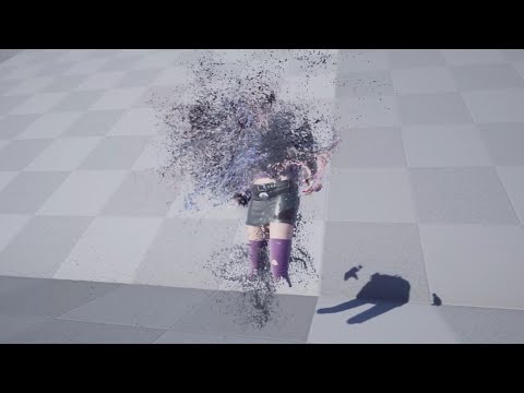 UE4 Niagara Multiple Materials Dissolve Effect - Tutorial