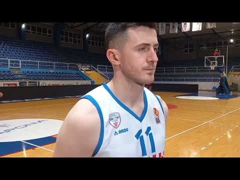 Josip Bilinovac poslije utakmice Široki - Sloboda 83:84 (22.1.2022)