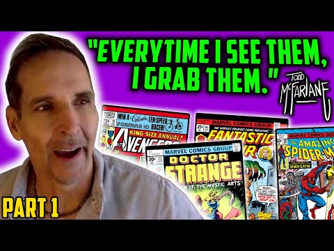 The Comic Books Todd McFarlane Hunts For! // Todd's 1st Work in the Industry // Interview PART 1