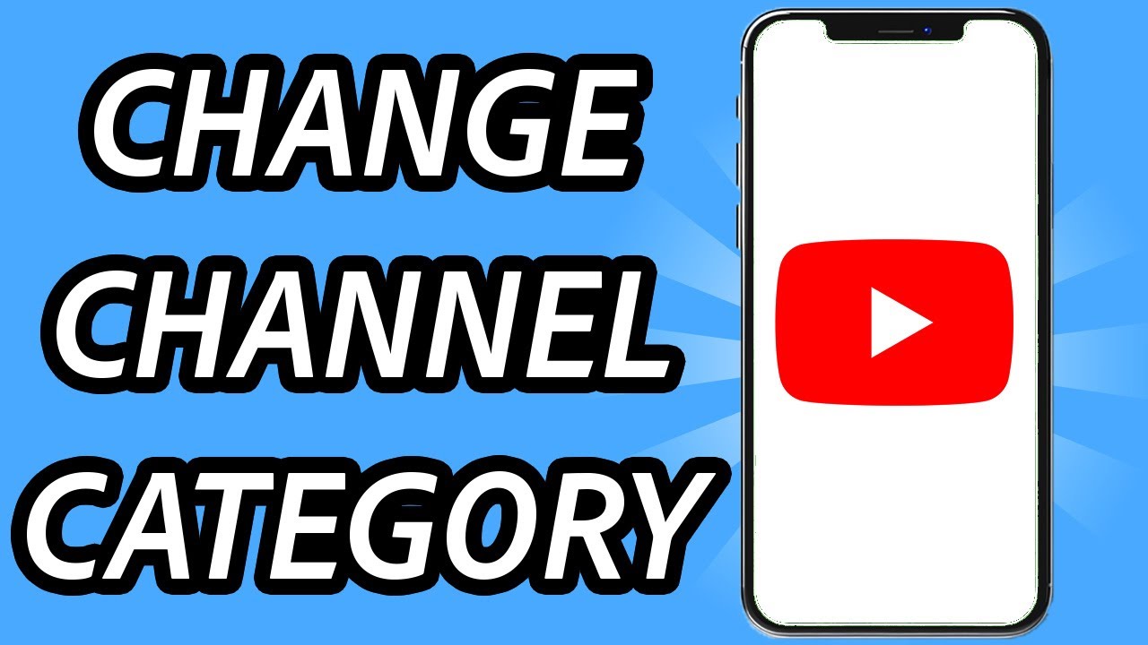 How to change YouTube channel category in mobile (FULL GUIDE)