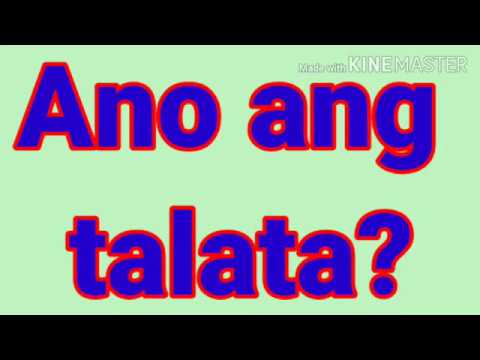 Ano ang Talata?