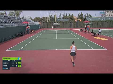 McKenna Koenig v Maya Sung - USC v PRINCETON - 18.03.23