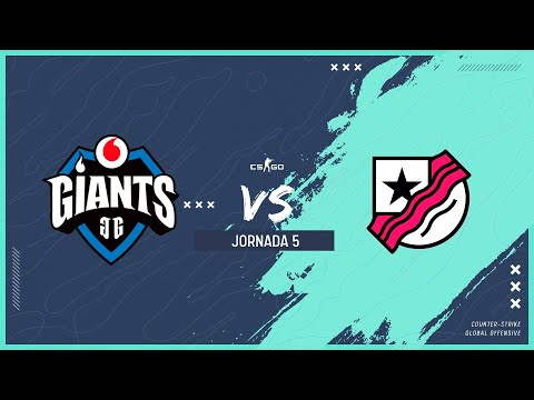 ESL MASTERS CSGO | Temporada 8 | Vodafone Giants vs BaeconGG | Jornada 5