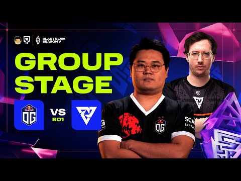 Full Game: OG vs Tundra Esports - Game 1 (BO1) | Blast Slam V Group stage
