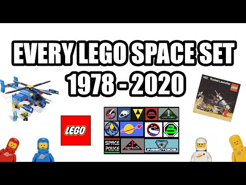 EVERY LEGO SPACE SET 1978 - 2015 (LEGO SPACE EVOLUTION)