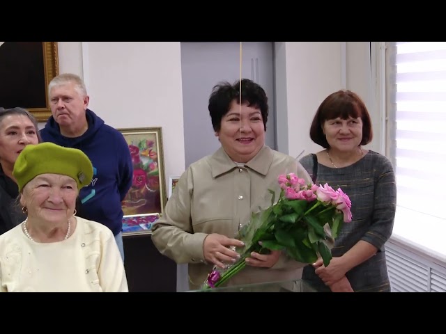 Выставка творческих работ ветеранов в Музее нефти Компании "Татнефть"