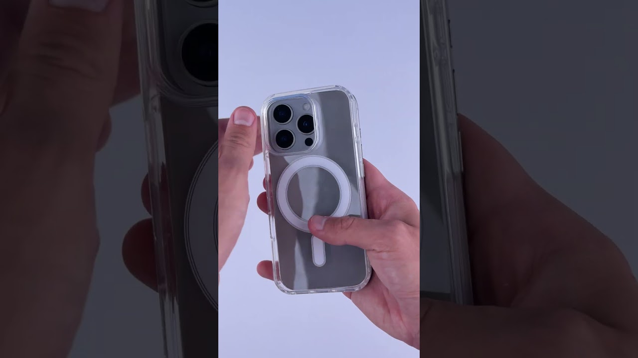 TPU Crystal Case with Magnetic Fit do Apple iPhone 18 Pro Max