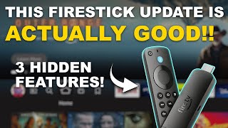 This Firestick Update Is ACTUALLY GOOD! 🤑 3 Hidden Features You MUST Turn ON!