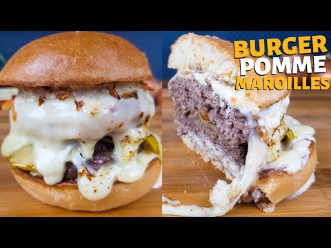 BURGER POMME MAROILLES et MAYONNAISE AUX OIGNONS - Nice2MeatU