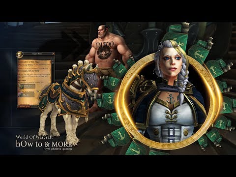 Kul Tiran Human Allied Race, Kul Tiran Charger + Lionheart Ship (full quest chain)