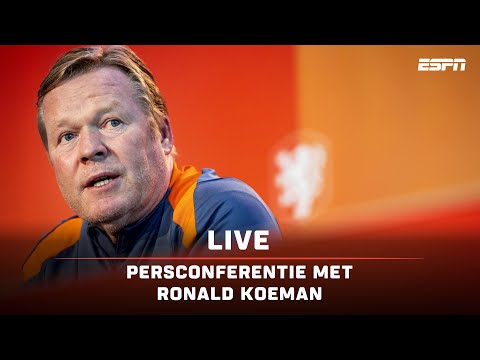 🎙️ Ronald Koeman en Cody Gakpo in aanloop naar WK-KWALIFICATIEDUEL met LITOUWEN 🇱🇹 | Persconferentie