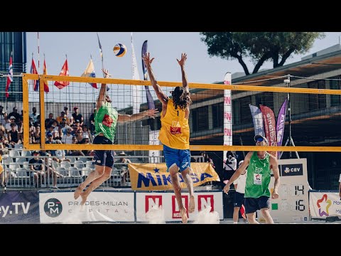 🏐Viscovich/Marchetto (ITA) - Huerta.P/Jiménez (ESP) | 2022 VW Beach Pro Tour Futures | Montpellier🏐