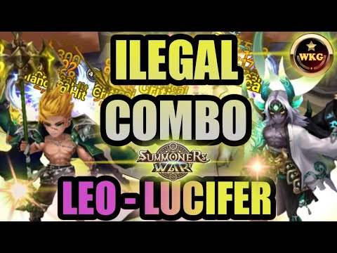 ILEGAL COMBO LEO LUCIFER IN RTA - Summoners War
