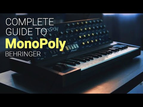 Using the Behringer MonoPoly, complete guide tutorial.