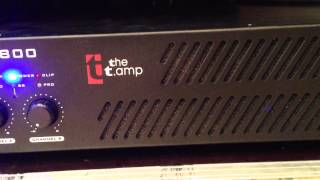 Video thumbnail for The T.Amp E-800 Endstufe by lightfreak97