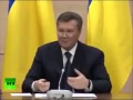 Янукович читает реп на пресс-конференции в Ростове-на-Дону / Yanukovych raps 