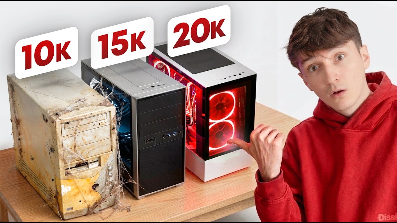Я Собрал САМЫЕ МОЩНЫЕ Игровые ПК за 10к, 15к и 20к рублей!!! (это реально)