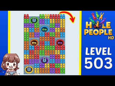 Hole People Level 503 Solution Walkthrough