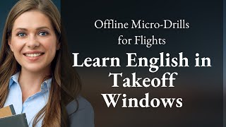 Offline Micro-Drills for Flights: Learn English in Takeoff Windows