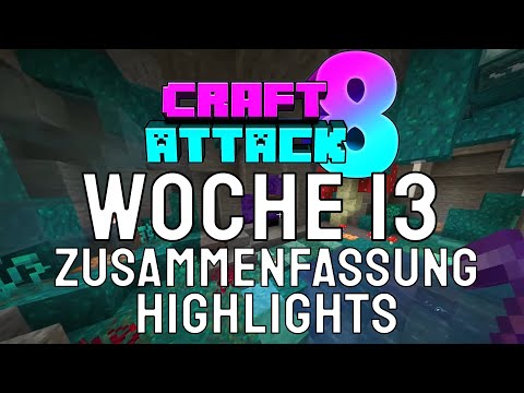 Craft Attack 8 WOCHE 13 ZUSAMMENFASSUNG + Special | Von Fan für Fans | Urutox