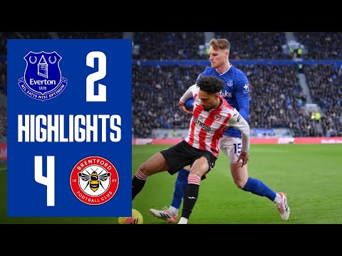 EVERTON 2-4 BRENTFORD | PREMIER LEAGUE HIGHLIGHTS