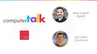 ComputerTalk ice Contact Center demo for chatbot and live chat