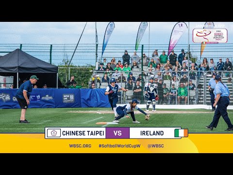 HIGHLIGHTS Chinese Taipei v Ireland | XVII WBSC Women’s Softball World Cup - Group A