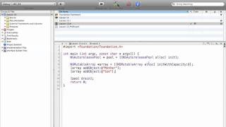 Objective-C on the Mac L13 - NSMutableArray