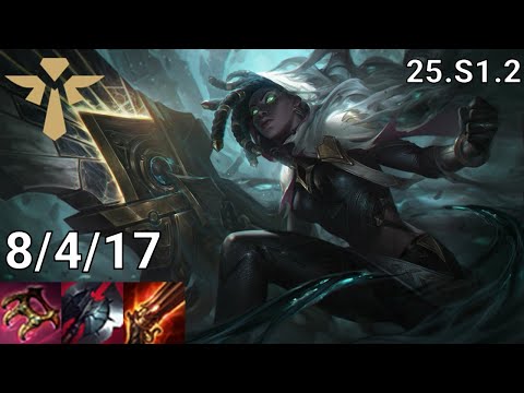 Senna Support vs Karma - EUW diamond | Patch 25.S1.2