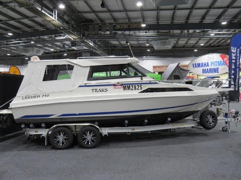 Leeder 710 Launch & drive on Spitfire Aluminium Trailer