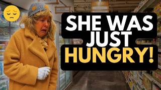 Kind officer helps homeless woman!🥺😞🥰😍