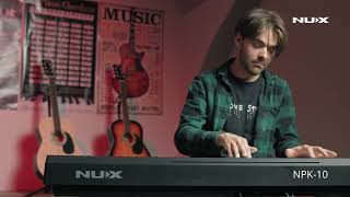Video thumbnail for Stage Piano NUX NPK-10 by MusicMaxEu