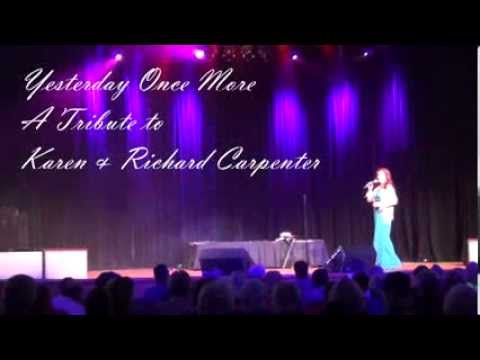 Promotional video thumbnail 1 for Robin Kelly - Tribute to Karen & Richard Carpenter