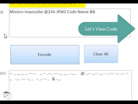 Morse Code of VBA/ADO Application on MS Access