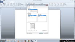 Microsoft Office Word 2010 Change Paper Size