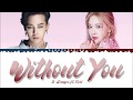 G-Dragon - Without You ft. Rosé (Color Coded Lyrics)