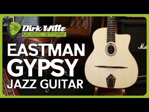 Eastman DM1 Gypsy Jazz, Spruce/Maple (B-Stock) image 12