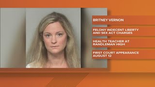 High school teacher accused of sex crimes
