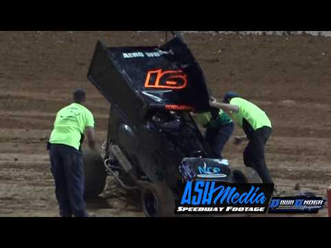 Lightning Sprints: Kurt Wilson Rollover - Archerfield Speedway