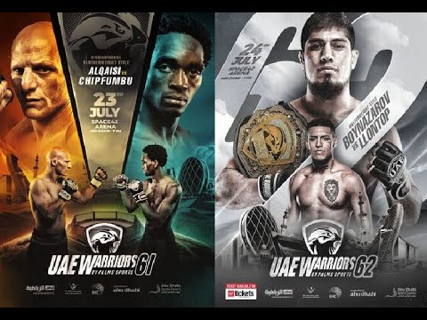 UAE Warriors 61 & 62 Predictions