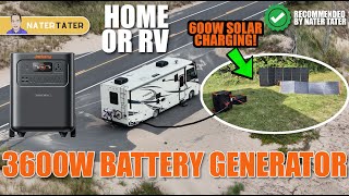 ✅ Power Your Home or RV - Jackery Solar Generator HomePower 3600 - 3.6kW Battery Essential Backup