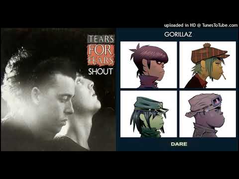 TEARS FOR FEARS   GORILLAZ  Dare to shout mashup by DoM