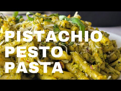 PASTA AL PESTO DI PISTACCHIO (PISTACHIO PESTO PASTA)